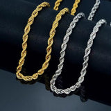 China Rope Chain – Elegant Twisted Design Necklace for Men & Women - Buy Online in Pakistan at Cosmia.pk