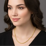 China Rope Chain – Elegant Twisted Design Necklace for Men & Women - Buy Online in Pakistan at Cosmia.pk