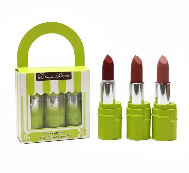Dragon Ranee Bamboo Bloom Matte Lipstick Set - 3Pcs - Buy Online in Pakistan at Cosmia.pk