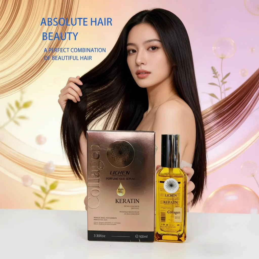 Lichen Professional Keratin Perfume Hair Serum - 100ml - Buy Online in Pakistan at Cosmia.pk
