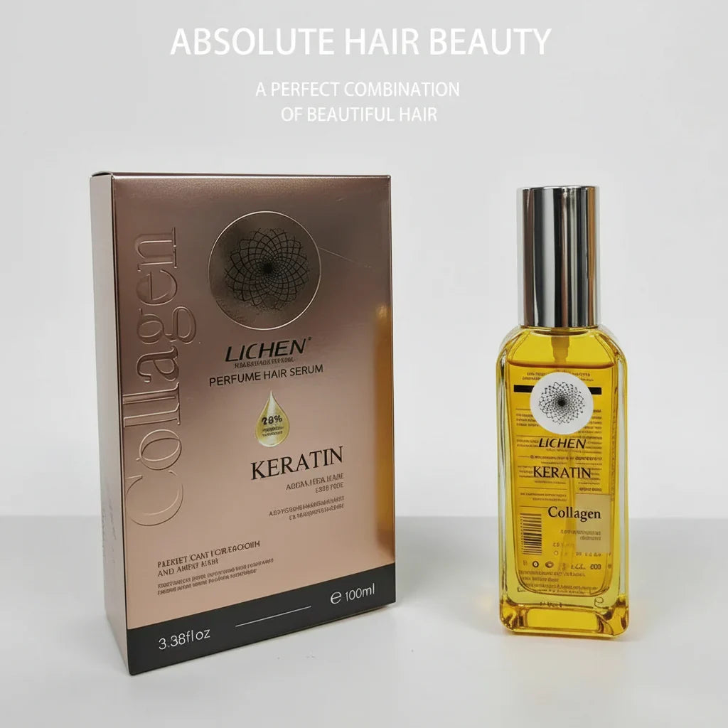 Lichen Professional Keratin Perfume Hair Serum - 100ml - Buy Online in Pakistan at Cosmia.pk