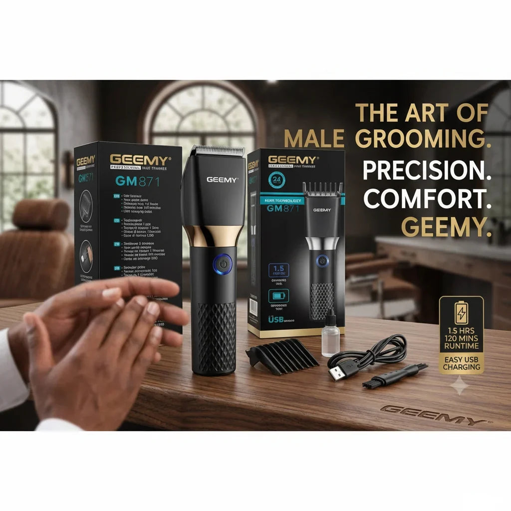 Geemy GM-871 Professional Hair Trimmer - Each - Buy Online in Pakistan at Cosmia.pk