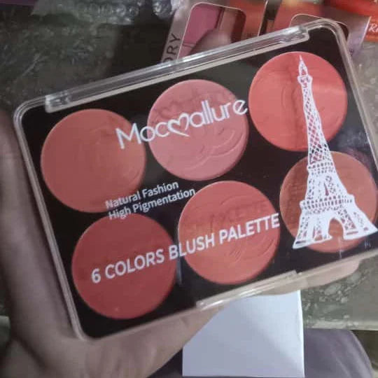 Mocallure 6-Color Blush Palette - Buy Online in Pakistan at Cosmia.pk