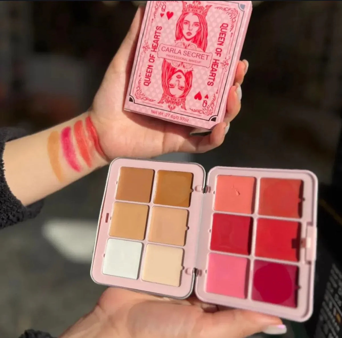 Carla Secret Concealer & Blush Palette - Buy Online in Pakistan at Cosmia.pk