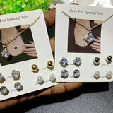 Locket & 4 studs set - Buy Online in Pakistan at Cosmia.pk