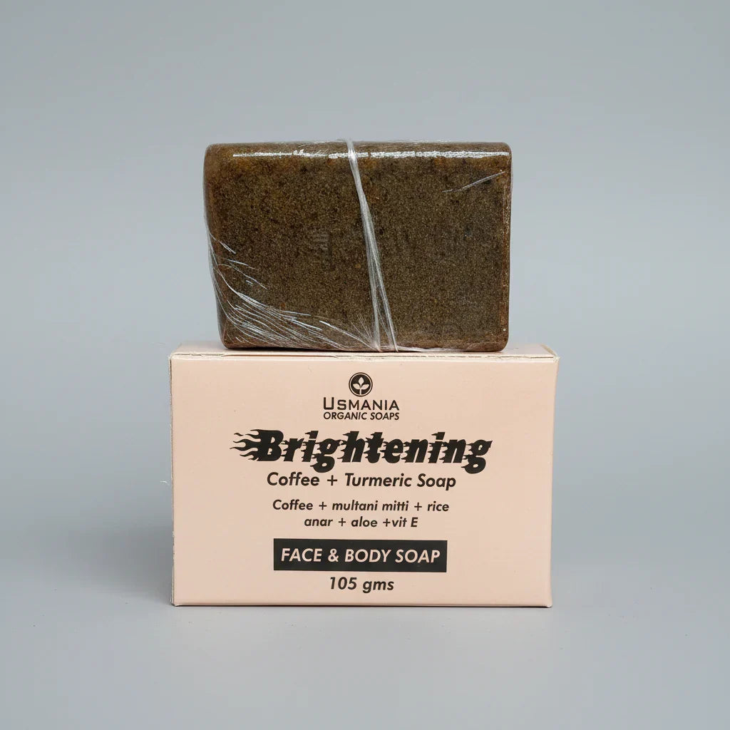 USMANIA Brightening Organic soap - 105g - Buy Online in Pakistan at Cosmia.pk