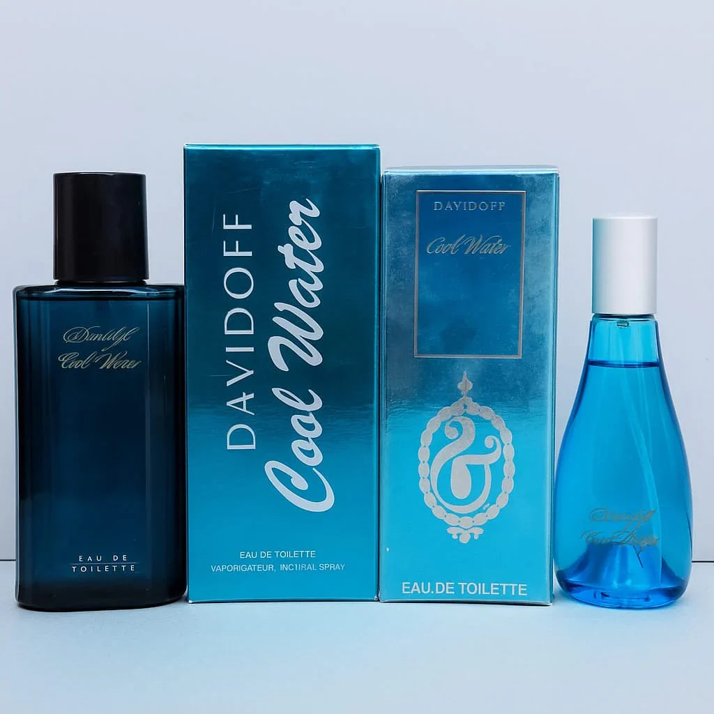 Davidoff 2pcs Cool Water - 100ml - Buy Online in Pakistan at Cosmia.pk