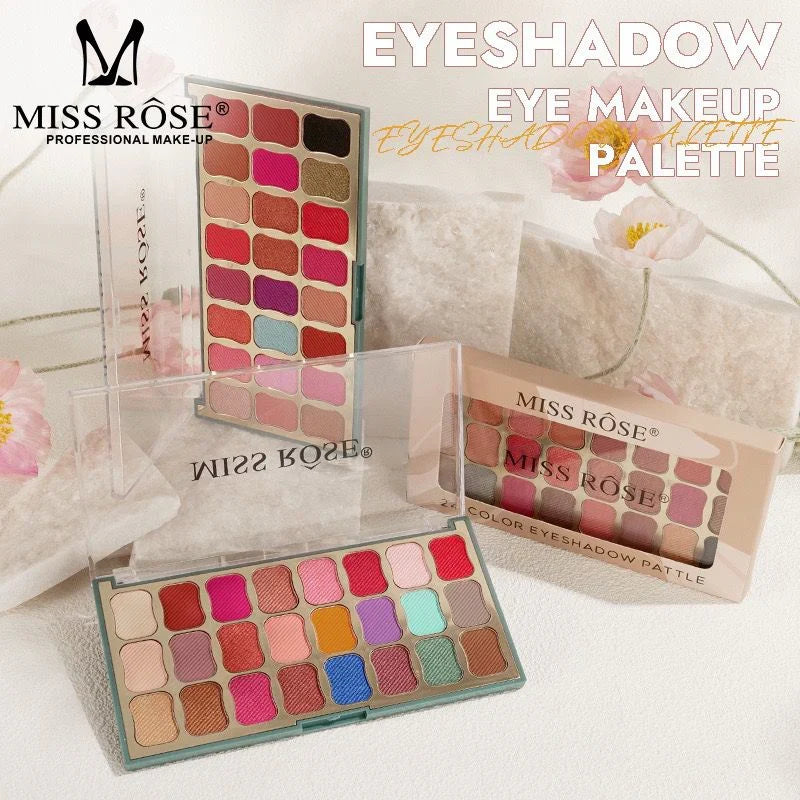 Miss Rose Eyeshadow Palette - 24 Colour - Buy Online in Pakistan at Cosmia.pk