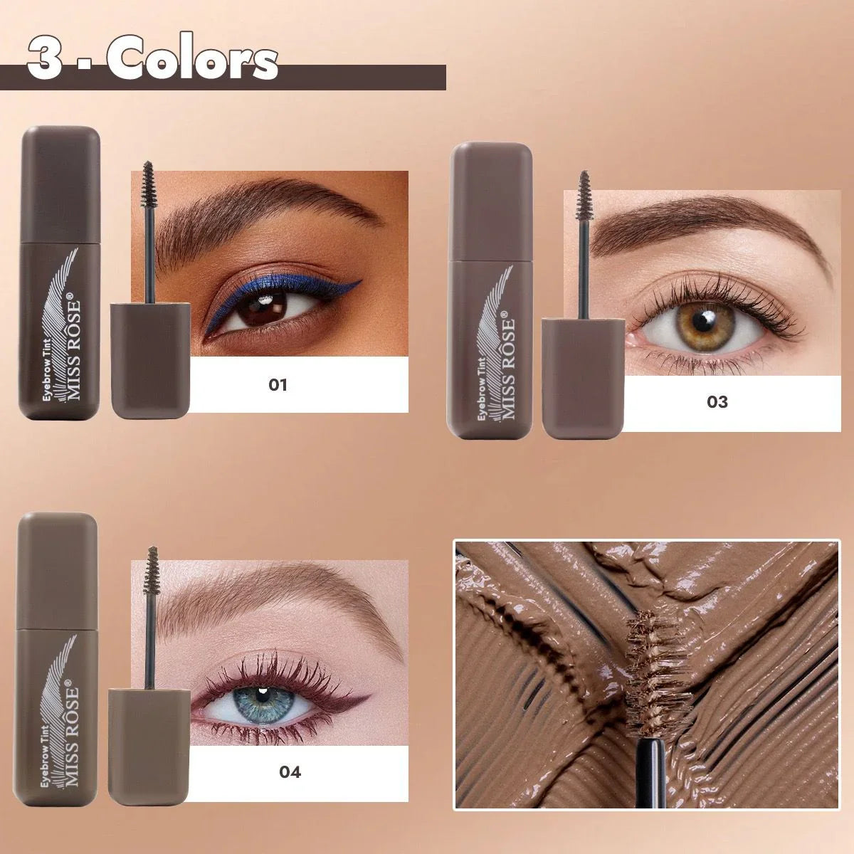 MISS RÔSE Professional Eyebrow Tint - Buy Online in Pakistan at Cosmia.pk