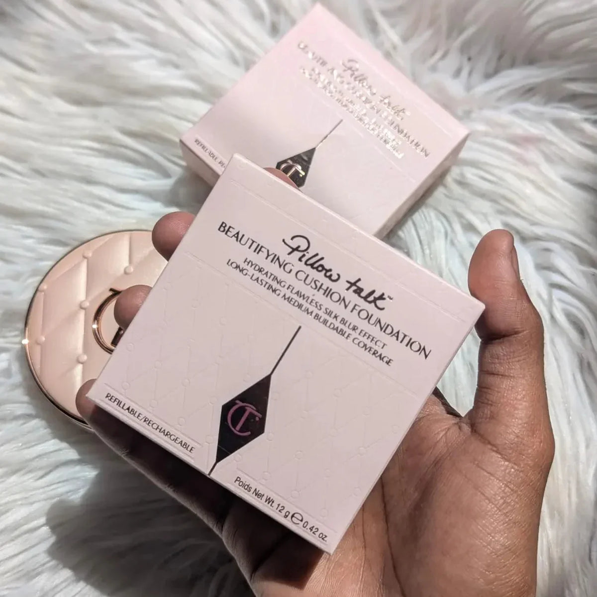 Charlotte Tilbury Pillow Talk Beautifying Cushion Foundation - 12g - Buy Online in Pakistan at Cosmia.pk