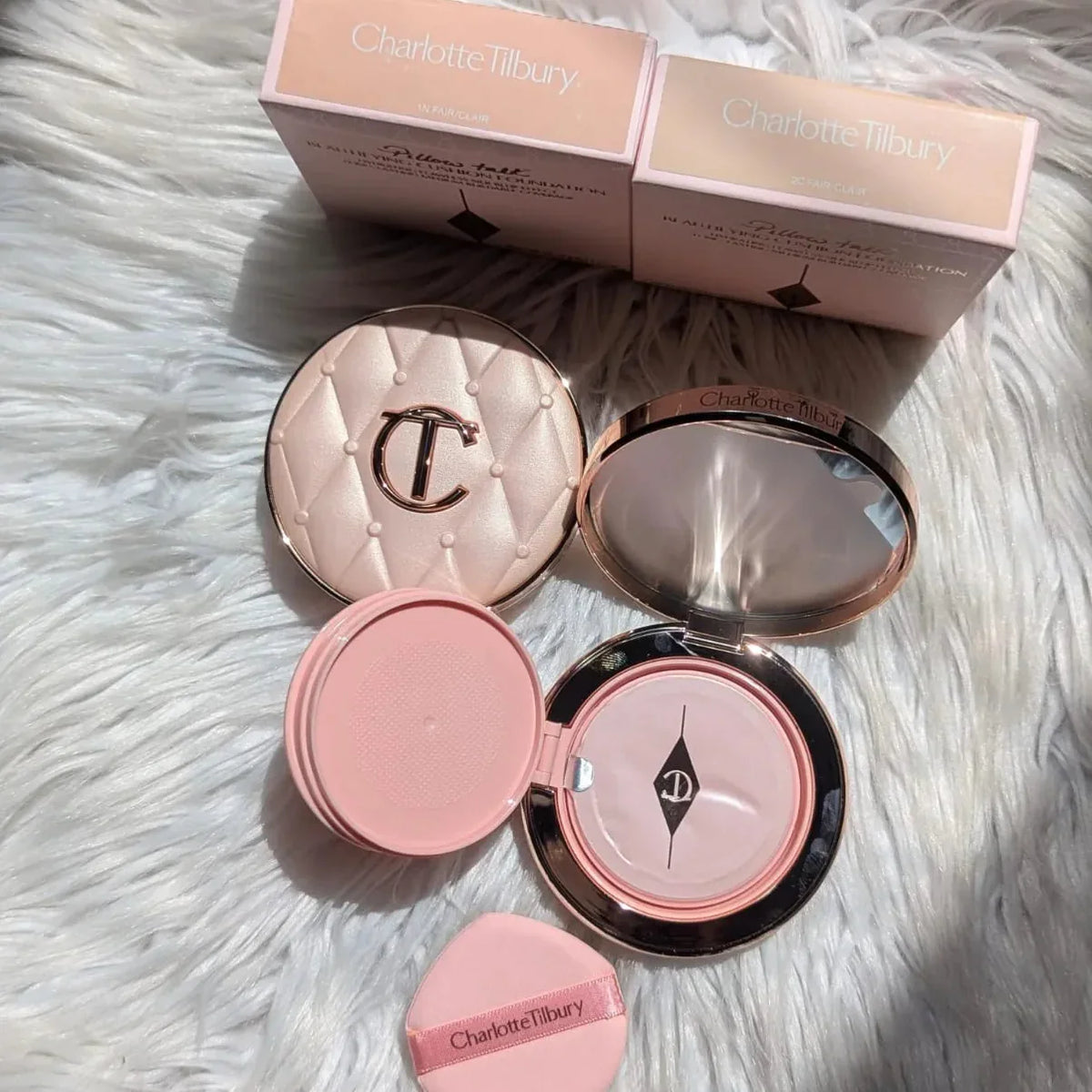 Charlotte Tilbury Pillow Talk Beautifying Cushion Foundation - 12g - Buy Online in Pakistan at Cosmia.pk