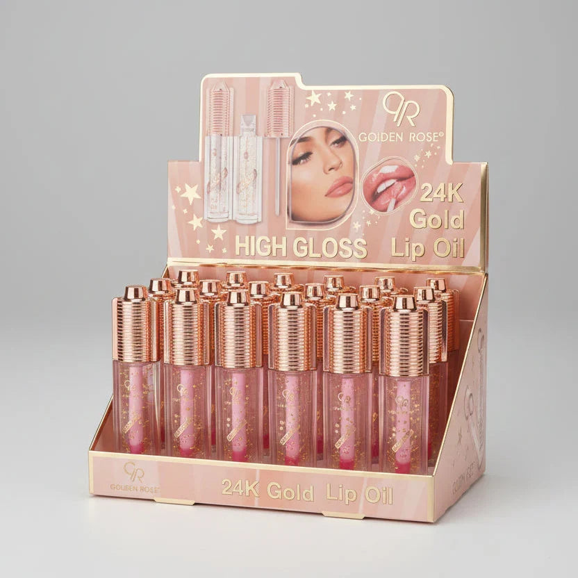 Golden Rose 24k Gold Lip Oil - Buy Online in Pakistan at Cosmia.pk