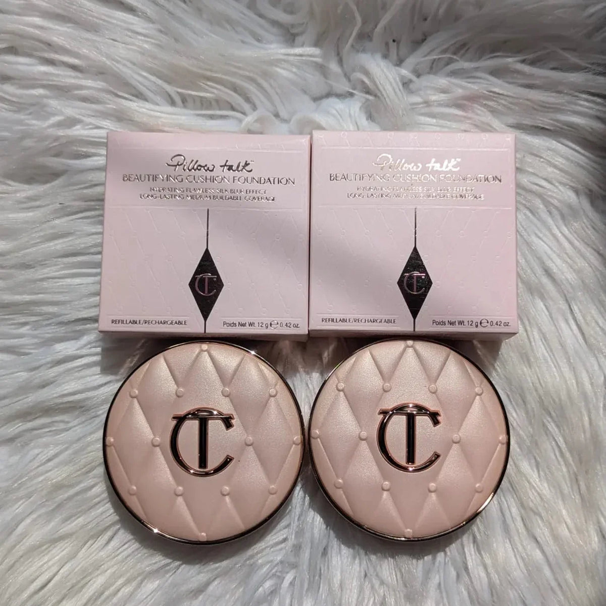 Charlotte Tilbury Pillow Talk Beautifying Cushion Foundation - 12g - Buy Online in Pakistan at Cosmia.pk