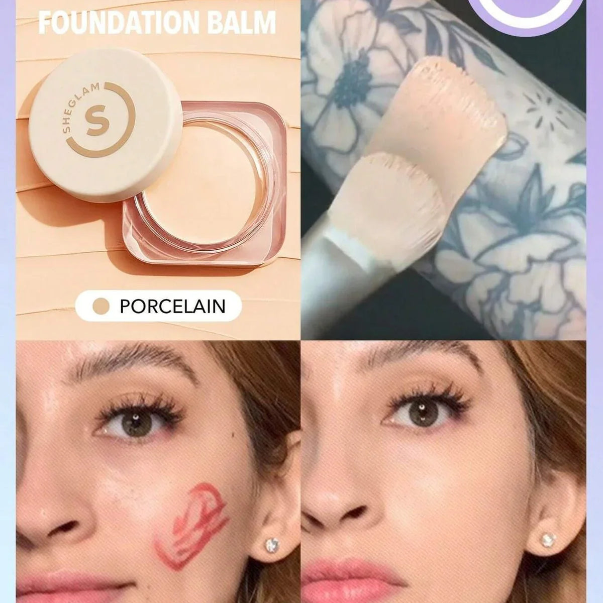 SHEGLAM Full Coverage Foundation Balm - Buy Online in Pakistan at Cosmia.pk
