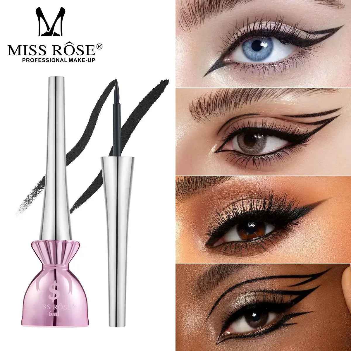Miss Rose Waterproof Dollee Eyeliner - Buy Online in Pakistan at Cosmia.pk