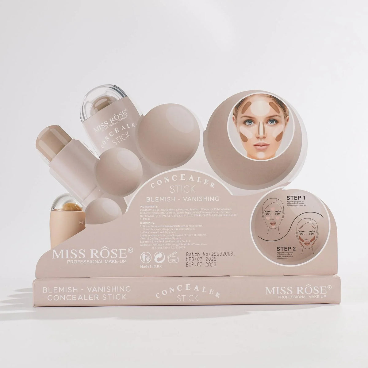 Miss Rose Blemish Vanishing Concealer Stick - Buy Online in Pakistan at Cosmia.pk