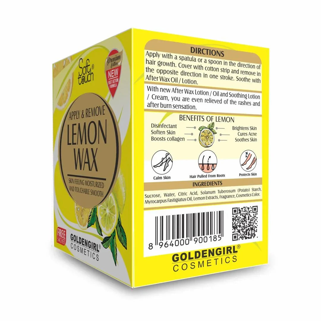 Soft Touch Lemon Wax - Buy Online in Pakistan at Cosmia.pk