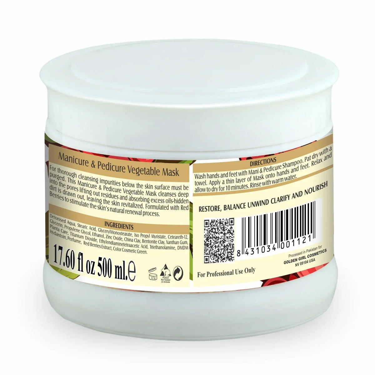 Soft Touch Manicure & Pedicure Vegetable Mask - Buy Online in Pakistan at Cosmia.pk