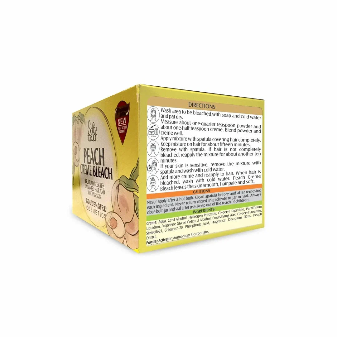 Soft Touch Peach Bleach Creme - Buy Online in Pakistan at Cosmia.pk