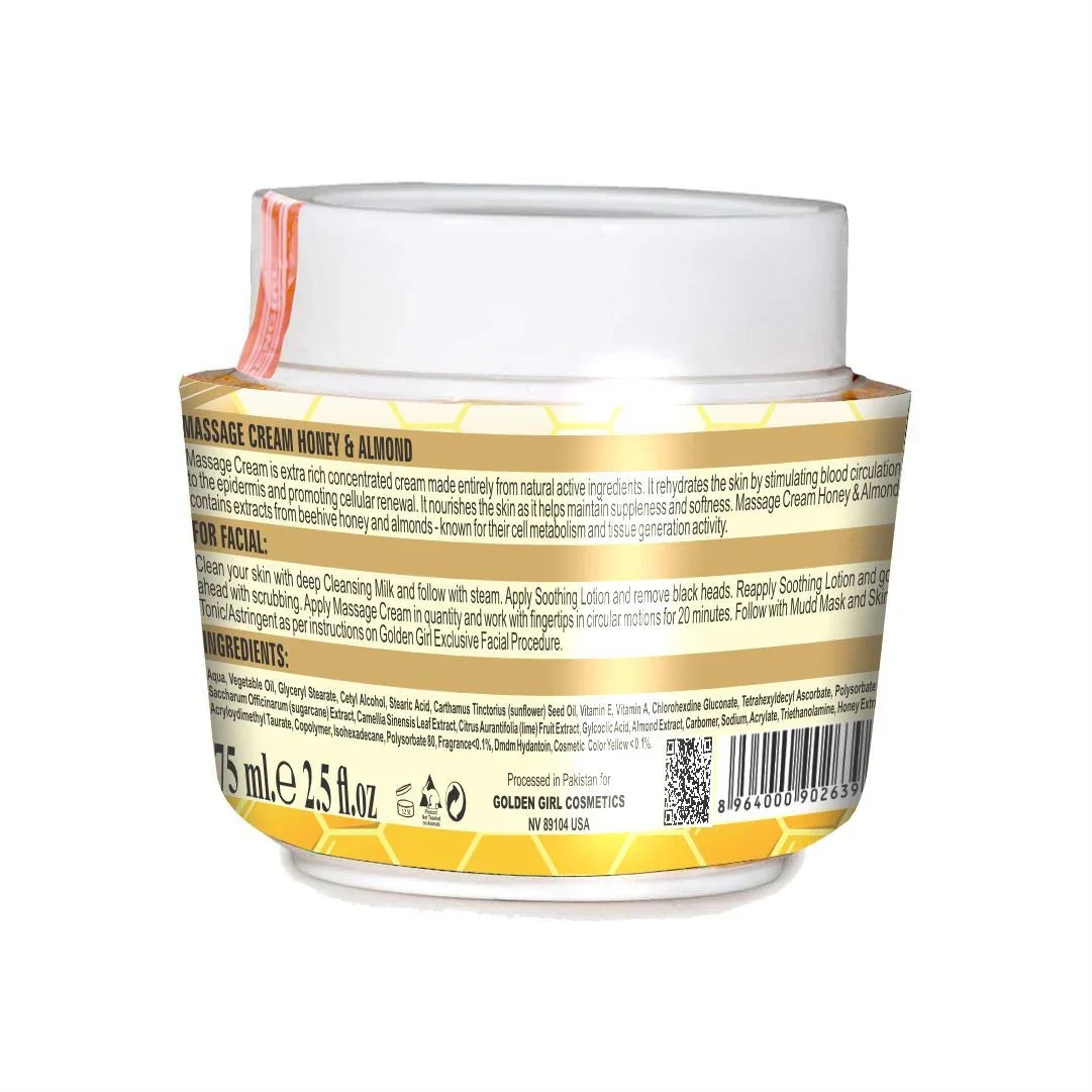 Soft Touch Massage Cream (Honey & Almond) - Buy Online in Pakistan at Cosmia.pk