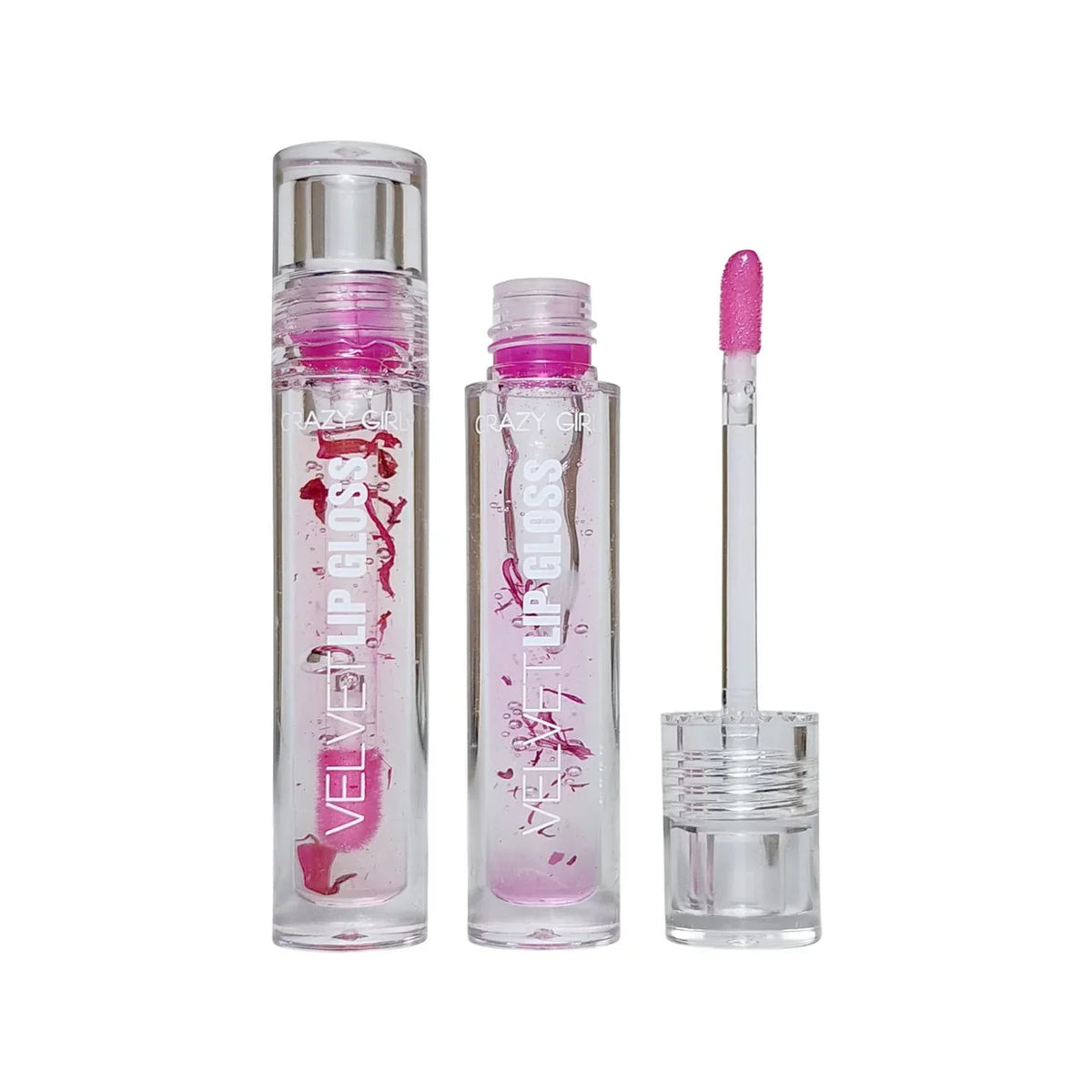 Crazy Girl Transparent Velvet Lip Gloss - Buy Online in Pakistan at Cosmia.pk