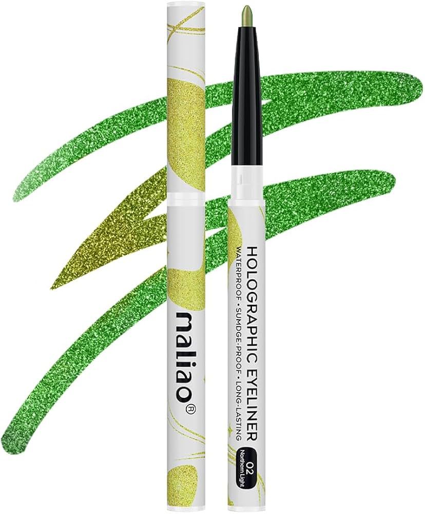 Maliao Holographic Eyeliner with Multichrome Effect - Buy Online in Pakistan at Cosmia.pk
