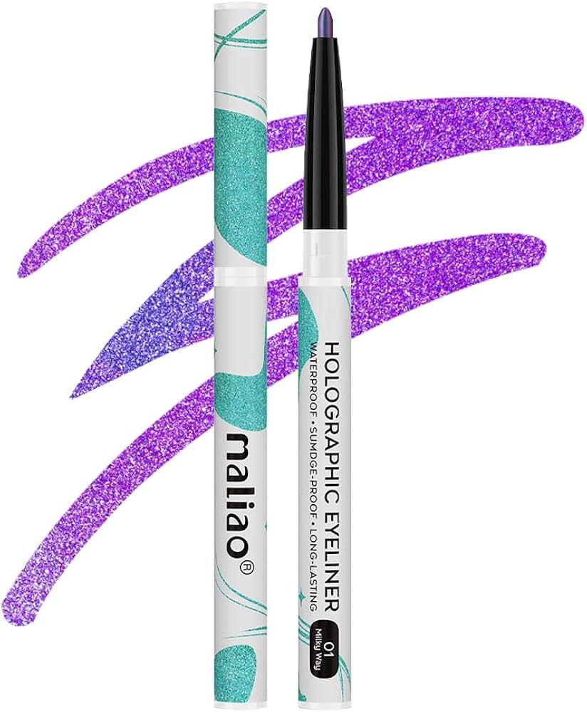 Maliao Holographic Eyeliner with Multichrome Effect - Buy Online in Pakistan at Cosmia.pk