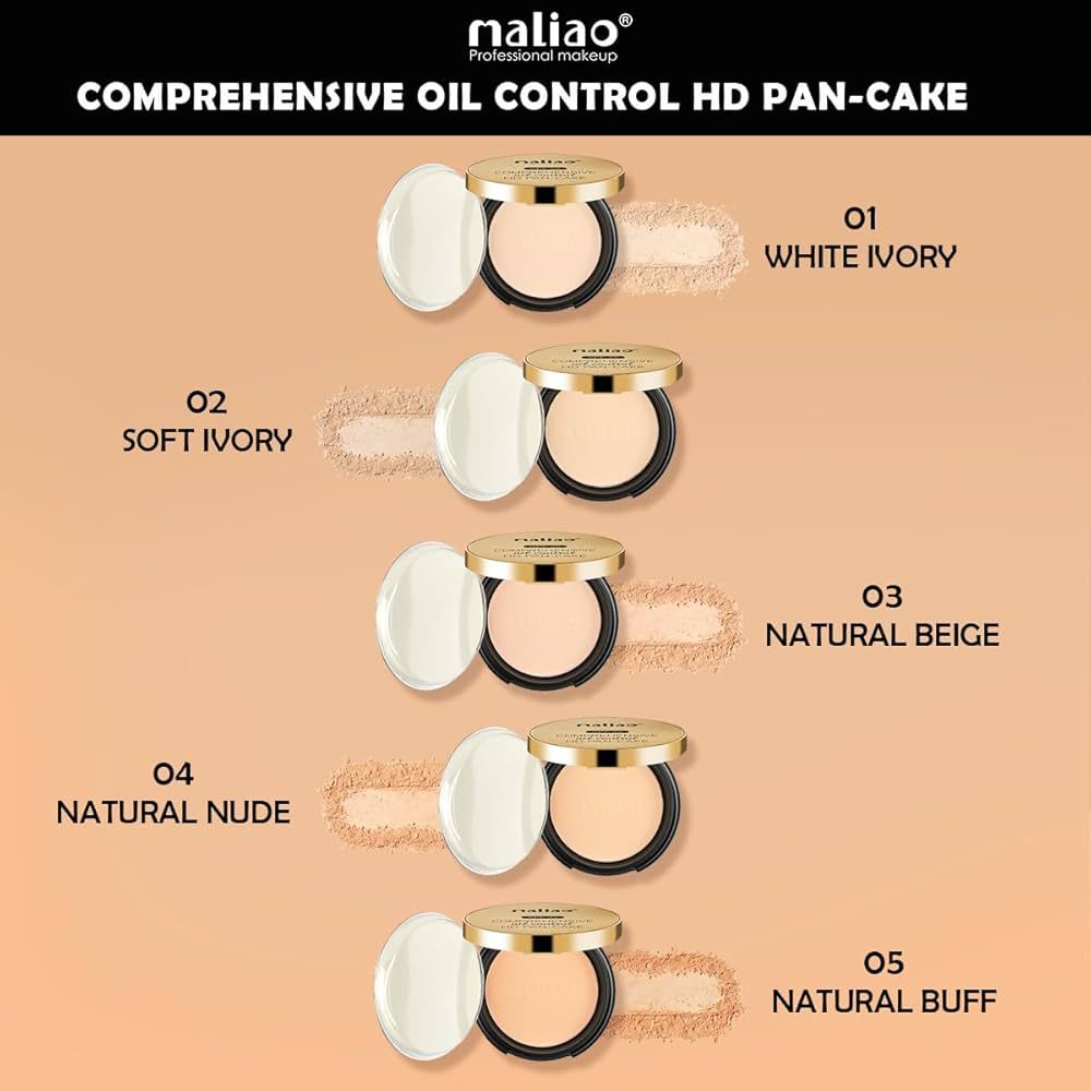 Maliao Comprehensive Oil Control HD Pan-Cake - Buy Online in Pakistan at Cosmia.pk