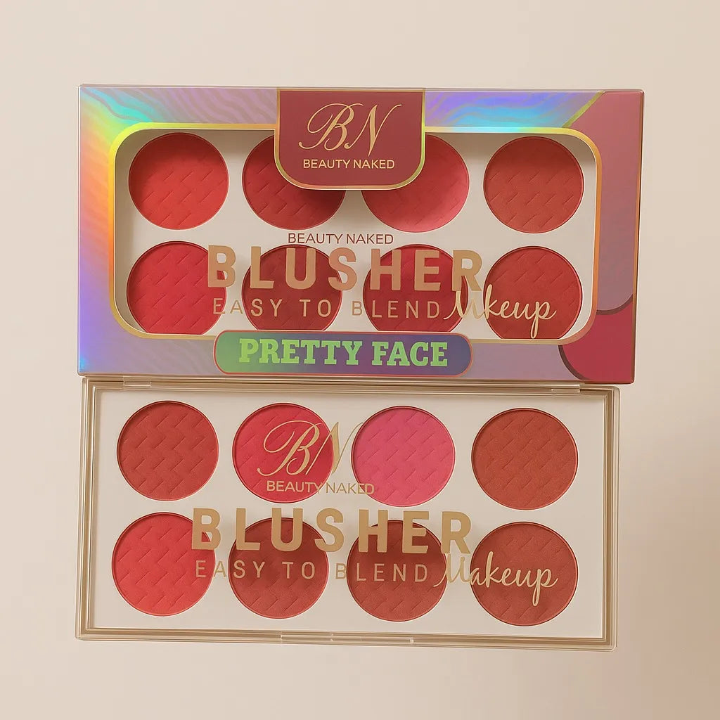 BN Beauty Nakeed 8-in-1 Blush On Palette – Color Your Mood, Glow Your - Buy Online in Pakistan at Cosmia.pk