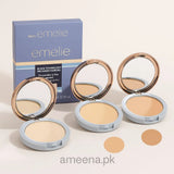 Emelie Double Face Powder – 2-in-1 Compact for Flawless Matte Finish - Buy Online in Pakistan at Cosmia.pk