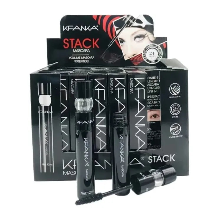 Kfanka Stack Volume Waterproof Mascara - 12ml - Buy Online in Pakistan at Cosmia.pk