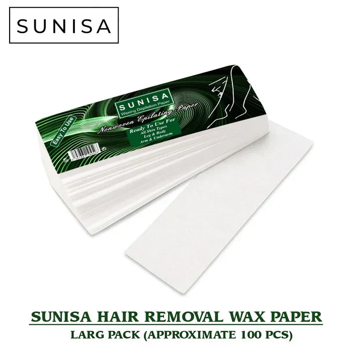 SUNISA Beauty Hair Removal Depilatory Wax Strip Paper - Buy Online in Pakistan at Cosmia.pk