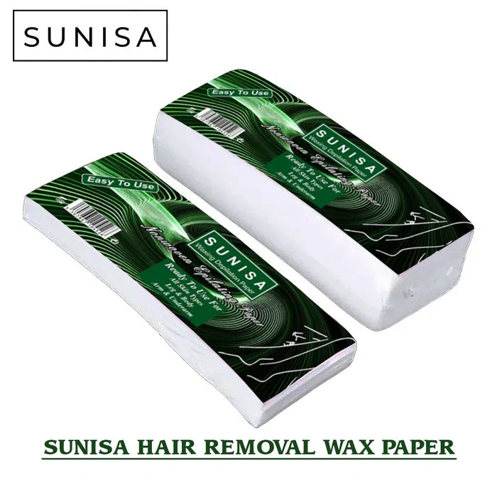 SUNISA Beauty Hair Removal Depilatory Wax Strip Paper - Buy Online in Pakistan at Cosmia.pk