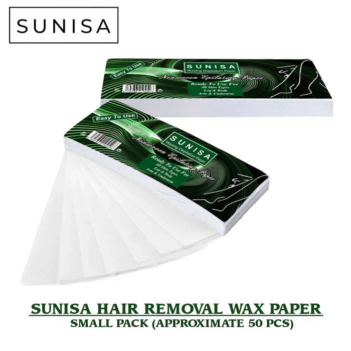 SUNISA Beauty Hair Removal Depilatory Wax Strip Paper - Buy Online in Pakistan at Cosmia.pk
