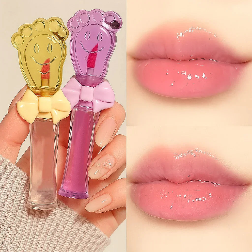 ROMANTIC MAY Magic Cute Little Foot Design Lip Gloss - Buy Online in Pakistan at Cosmia.pk