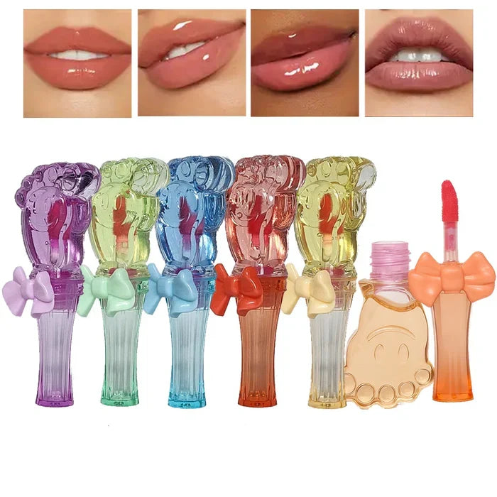 ROMANTIC MAY Magic Cute Little Foot Design Lip Gloss - Buy Online in Pakistan at Cosmia.pk