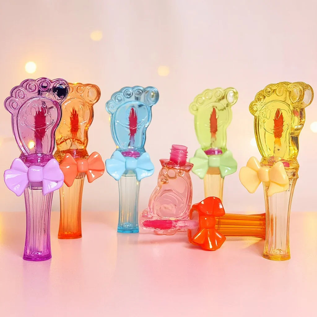 ROMANTIC MAY Magic Cute Little Foot Design Lip Gloss - Buy Online in Pakistan at Cosmia.pk