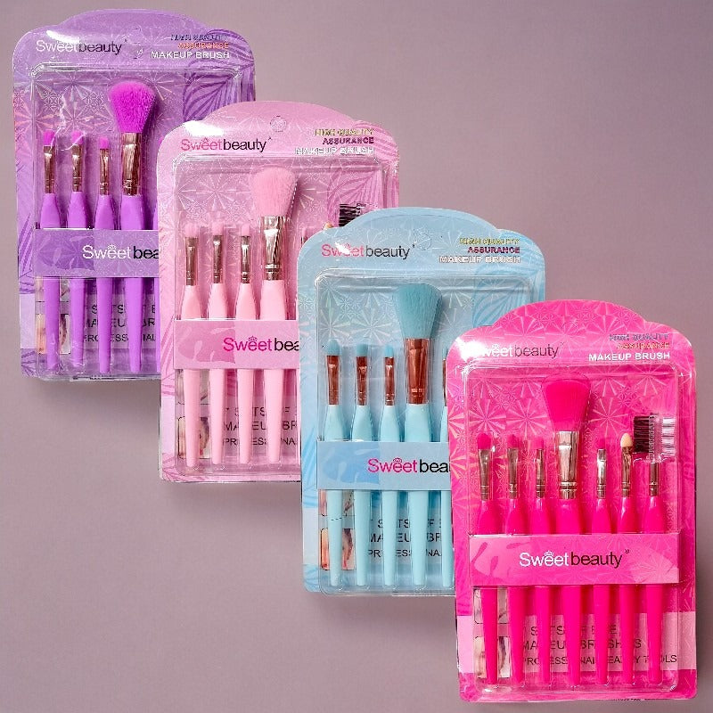 Sweet Beauty Makeup Brush – 7 Pc - Buy Online in Pakistan at Cosmia.pk