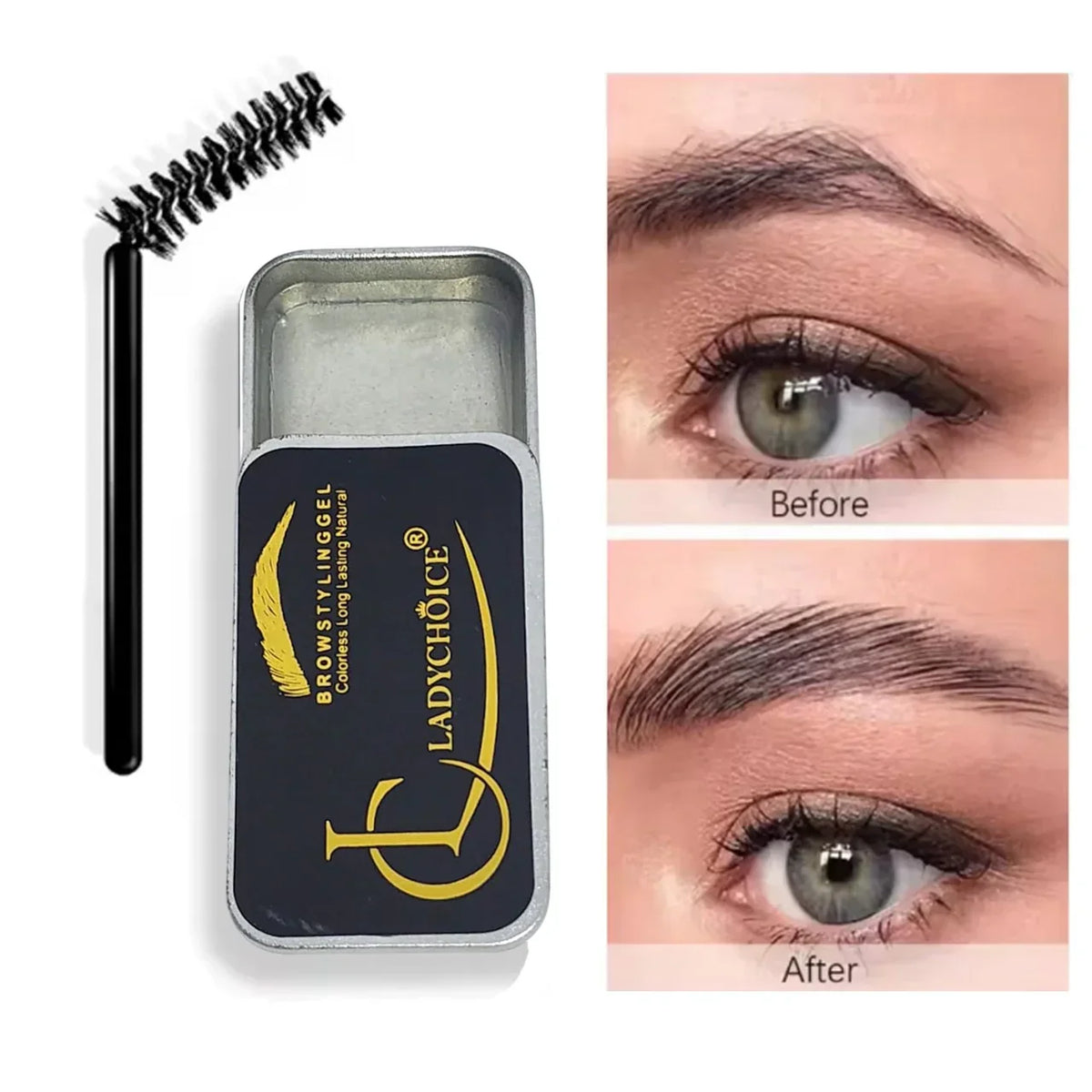 Ladychoice Eyebrow Styling Gel - Buy Online in Pakistan at Cosmia.pk