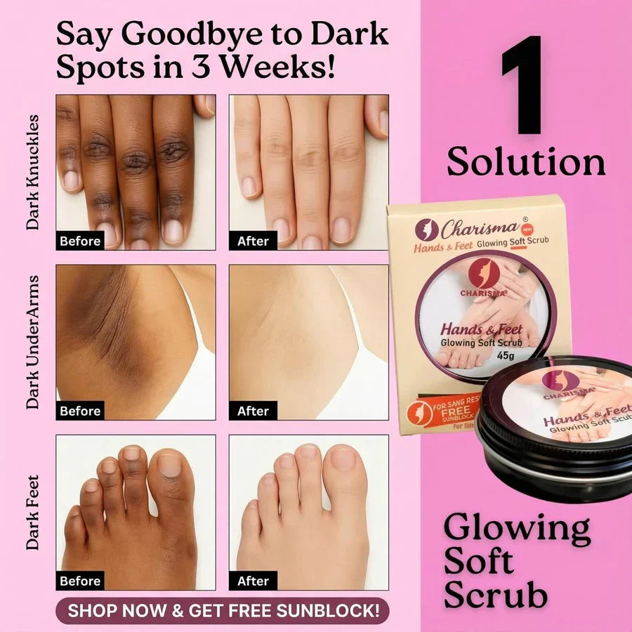 Charisma Hand and Feet Whitening Scrub - Buy Online in Pakistan at Cosmia.pk