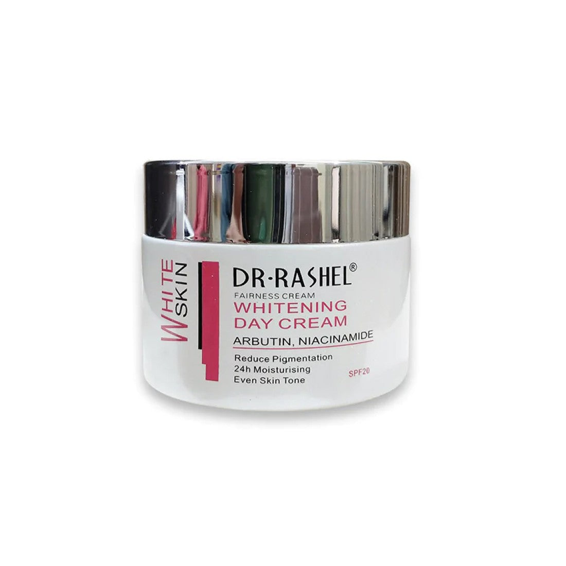 Dr Rashel White Skin Whitening Day Cream SPF20 jar