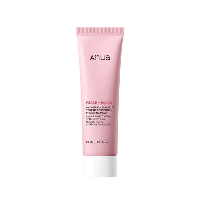 Anua Peach Niacin UV Tone Up Sunscreen 50ml - Buy Online in Pakistan at Cosmia.pk