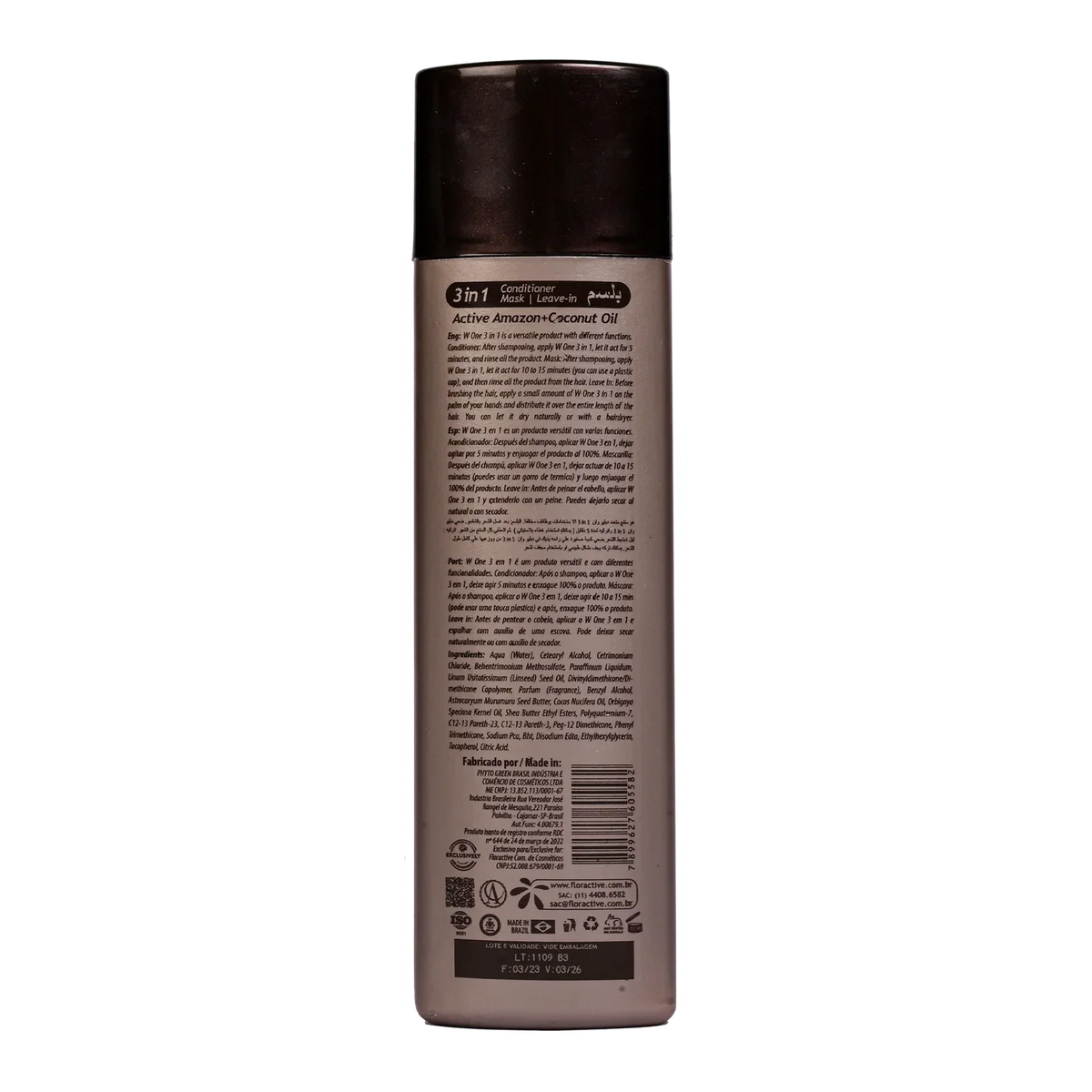 Floractive Nanoplastia W One Hair Shampoo 300ml - Buy Online in Pakistan at Cosmia.pk