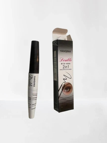 YANQINA Long Lasting  Double 2in1 Mascara & Eyeliner - Buy Online in Pakistan at Cosmia.pk