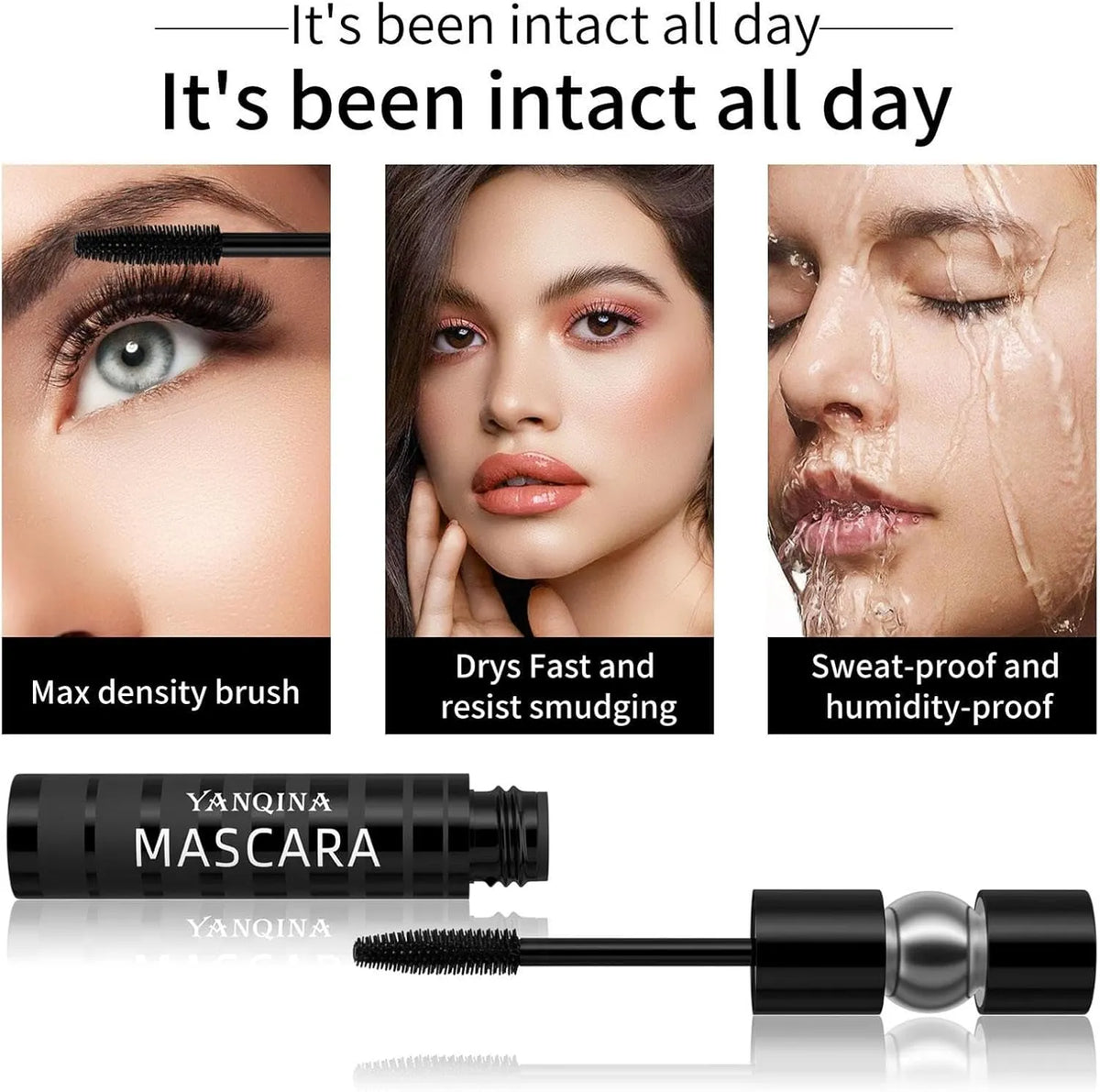 YANQINA original  Waterproof Curl Mascara - Buy Online in Pakistan at Cosmia.pk