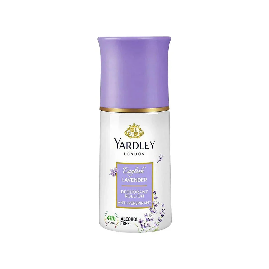 Yardley Women English Lavender Roll On 50ml - Buy Online in Pakistan at Cosmia.pk