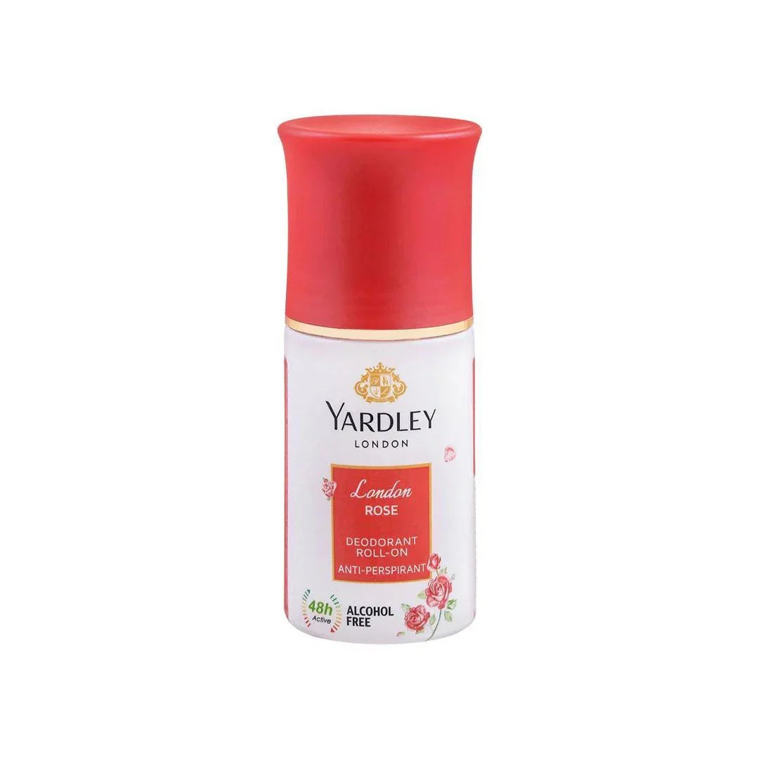 Yardley Women London Rose Roll On 50ml - Buy Online in Pakistan at Cosmia.pk