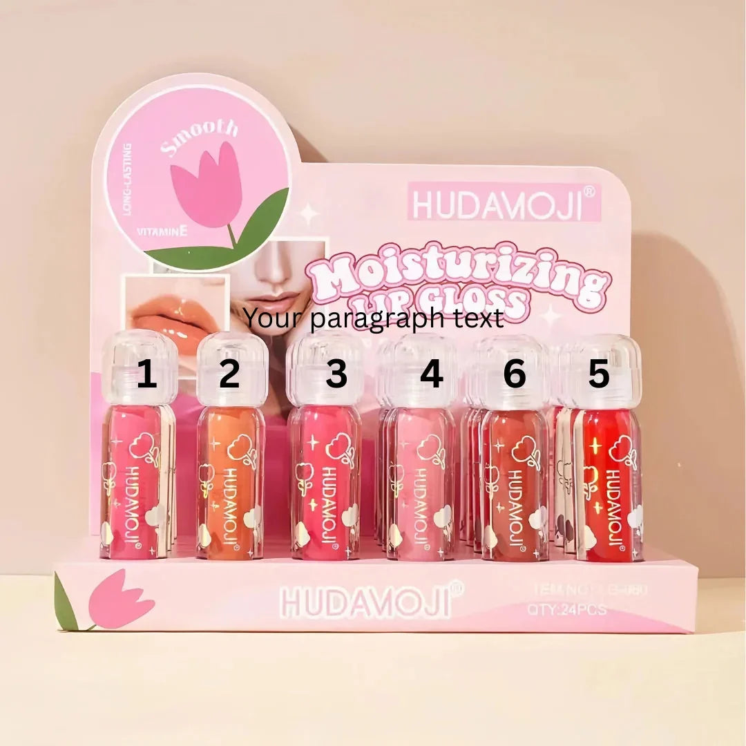 Hudamoji Moisturizing Lip Gloss - Buy Online in Pakistan at Cosmia.pk