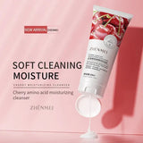 ZHENMEI Cherry Amino Acid Moisturizing Facial Cleanser 168ml - Buy Online in Pakistan at Cosmia.pk