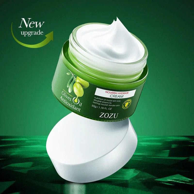 ZOZU Olive Oil Moisturizing Cream Hydrating And Whitening Firming - Buy Online in Pakistan at Cosmia.pk